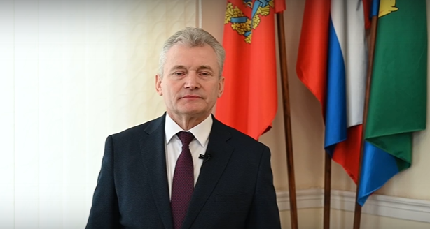 Поздравление Главы города Енисейска Валерия Никольского с 8 марта.